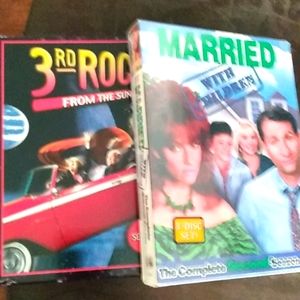 Lot Of Vintage DVDs With Brand New Never Opened Married With Children Seas 1